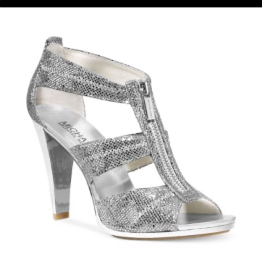 Michael Kors Silver Heels